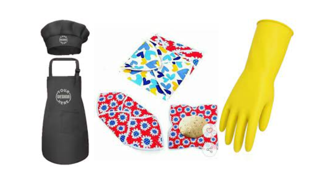 Aprion & Roti Rumal & Gloves